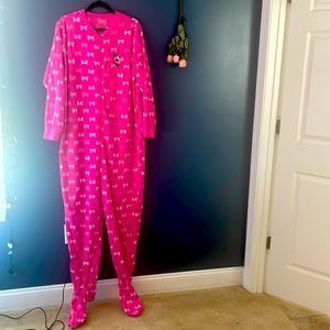 XXL/2XG pink Disney onesie
